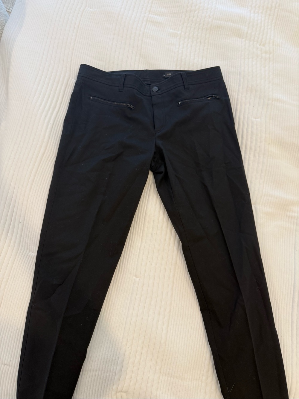 Club Monaco Black Slim Stretch Pants